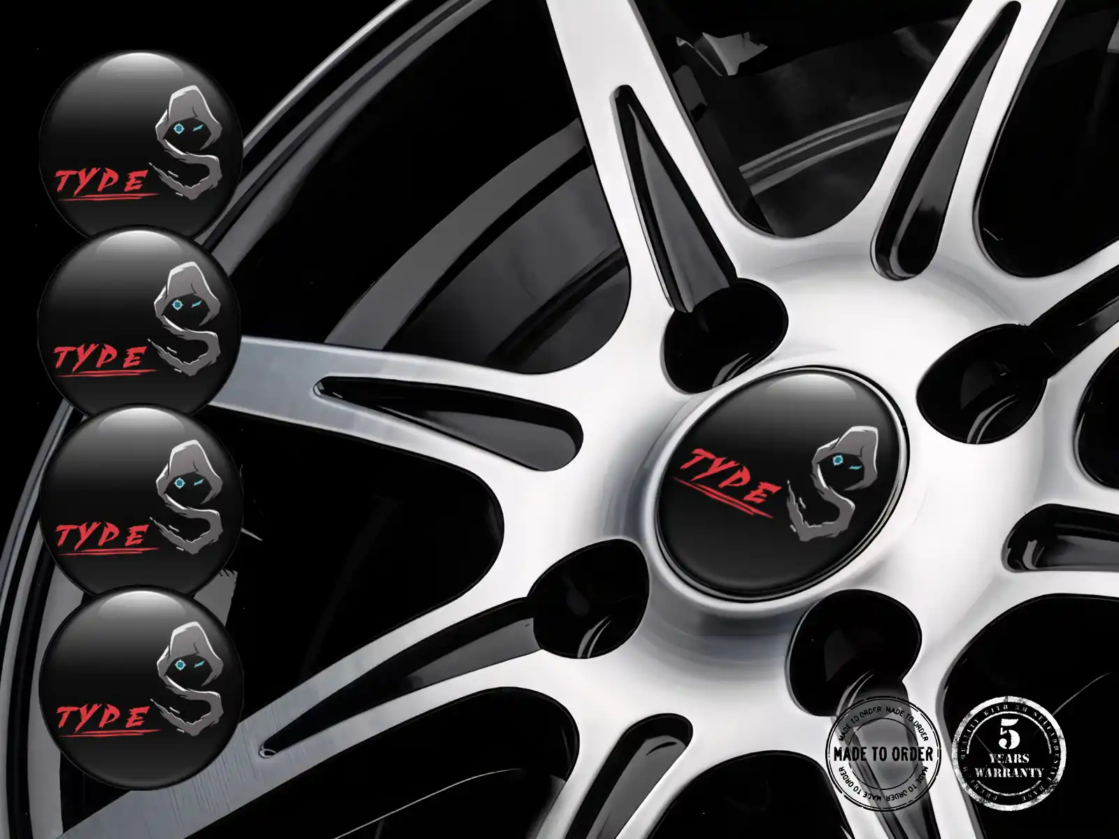Car Rim Decal Brand Custom Brand Racing Horizon